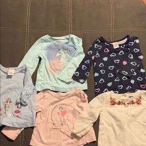 5 12-18 month shirts EUC Gap, Gymboree and OshKosh